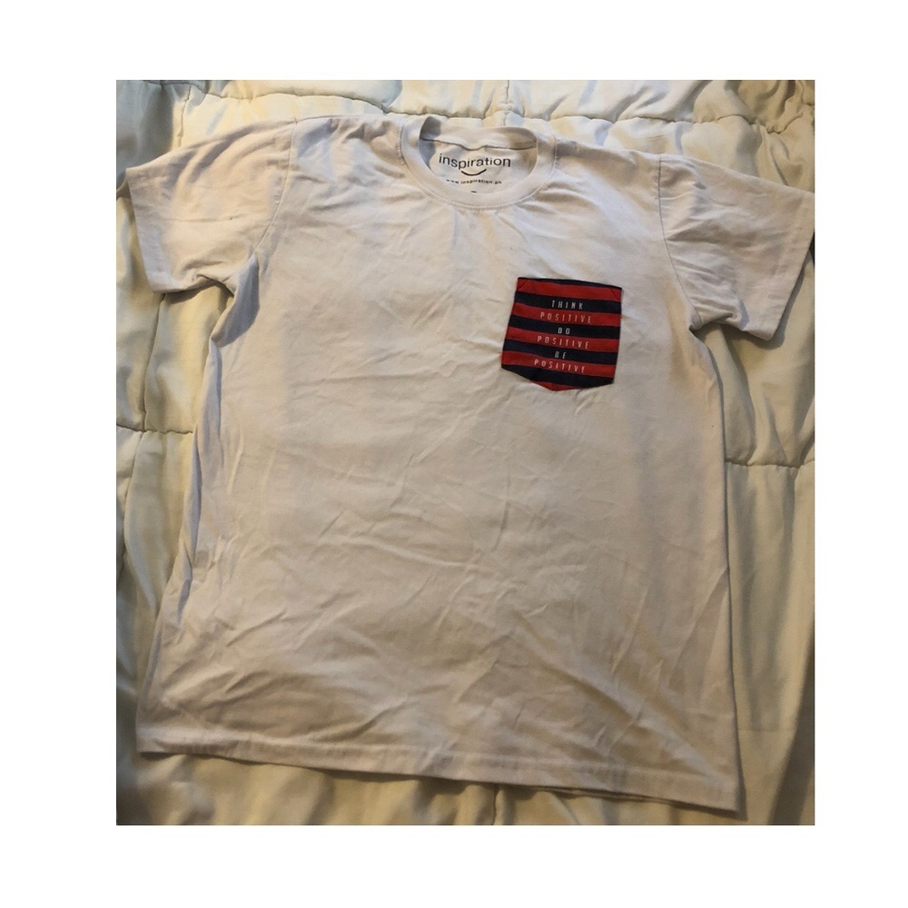 White pocket shirt